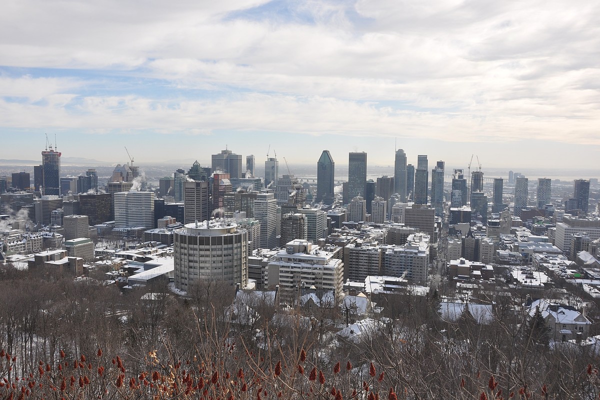 Ausblick auf Montreal.