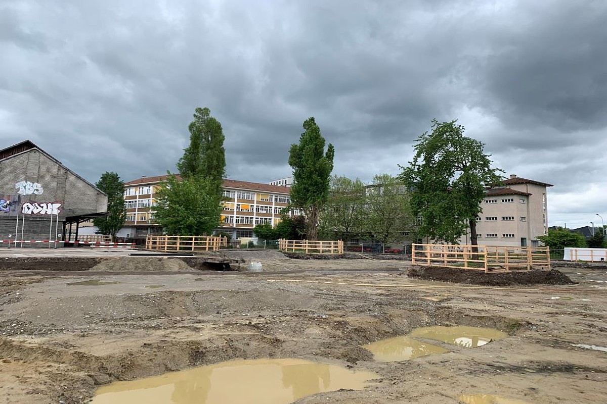 Platz auf dem Koch Areal