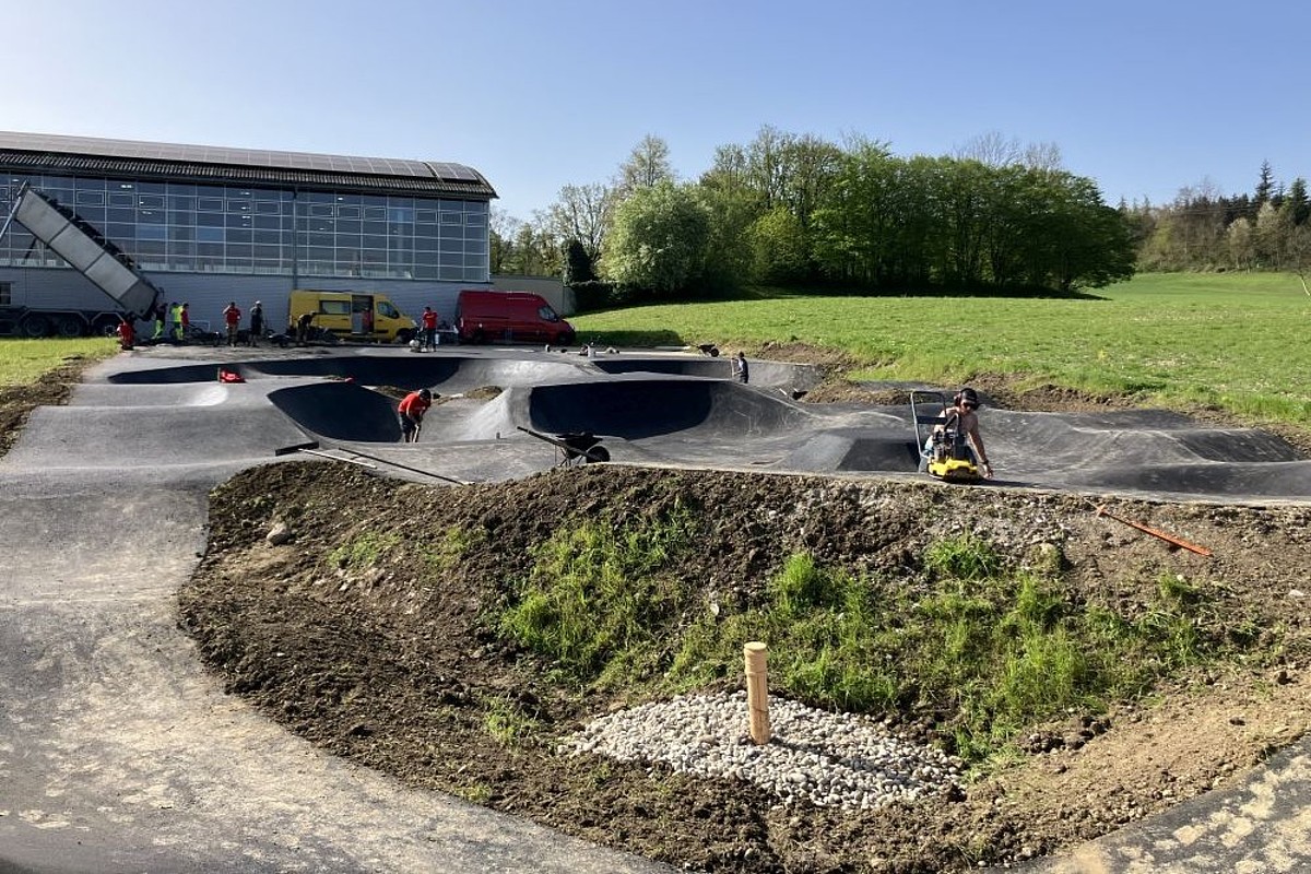 Pumptrack Rümlang.