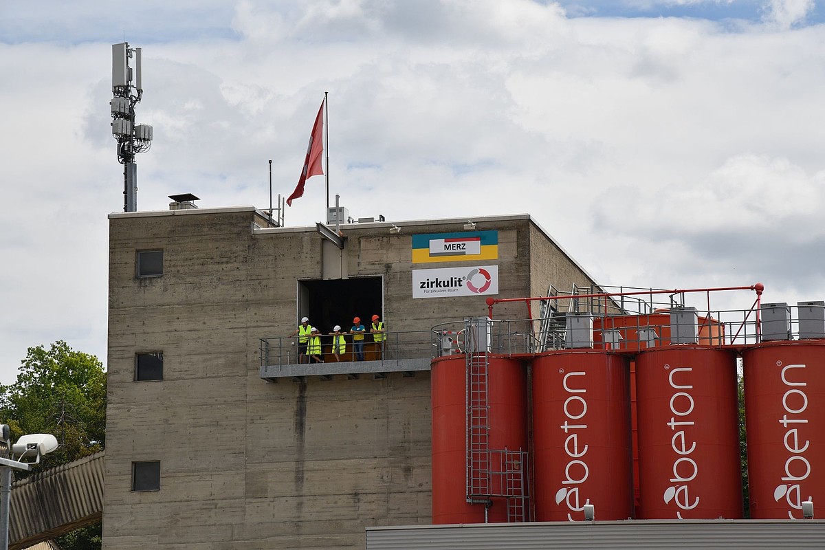 Beton-Anlage in Gebenstorf.